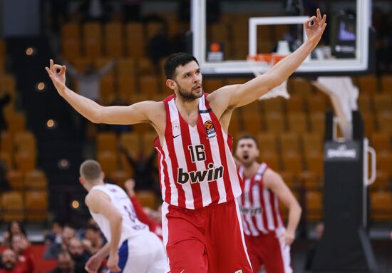 Greece Basketball Euroleague Olympiacos - CSKA