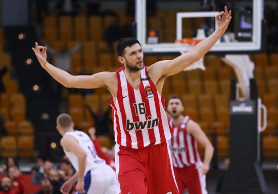 Greece Basketball Euroleague Olympiacos - CSKA