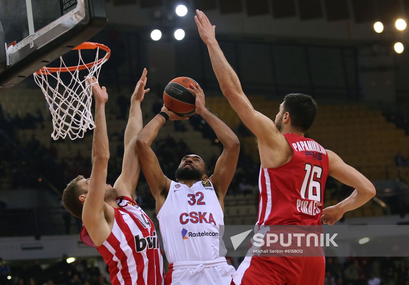 Greece Basketball Euroleague Olympiacos - CSKA