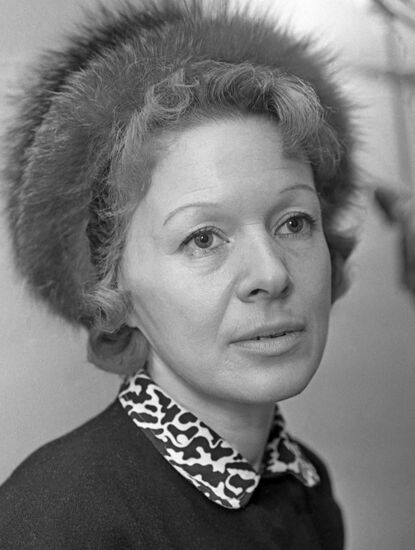 Soviet ballerina Natalia Orlovskaya