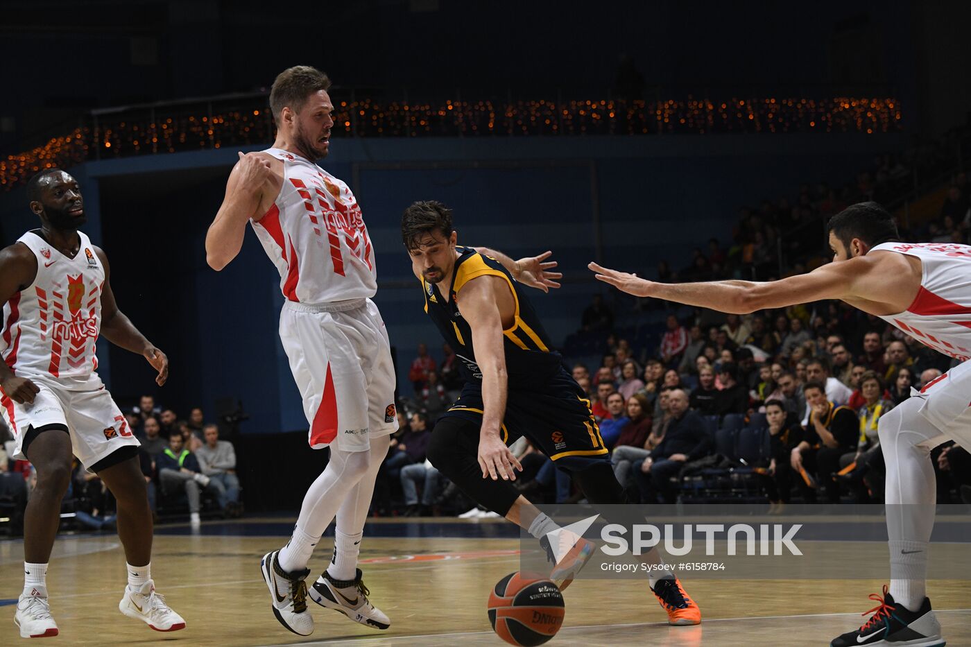 Russia Basketball Euroleague Khimki - Crvena Zvezda