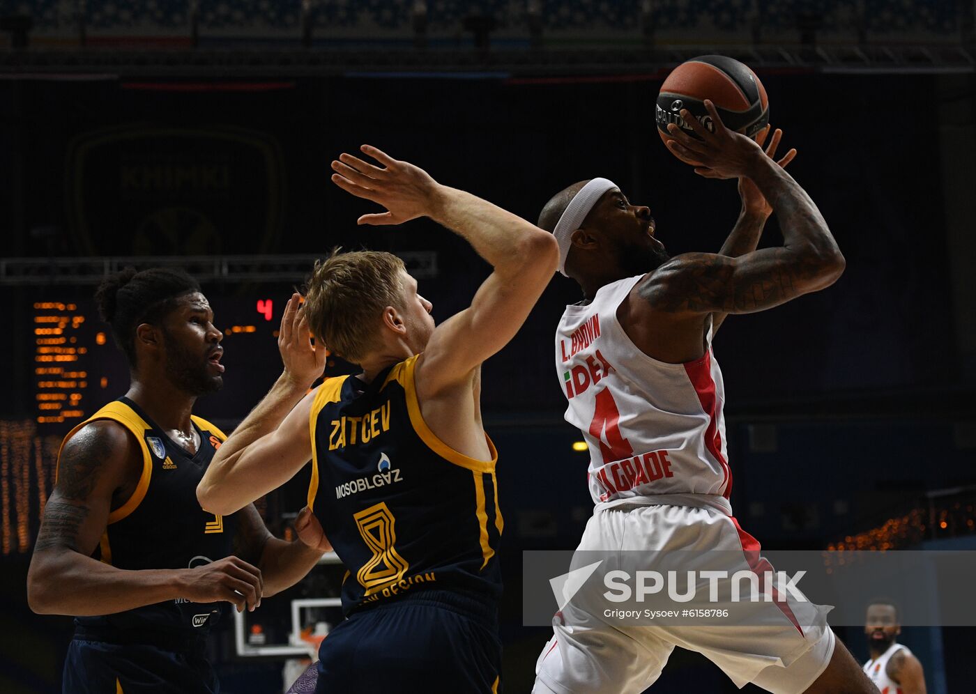 Russia Basketball Euroleague Khimki - Crvena Zvezda