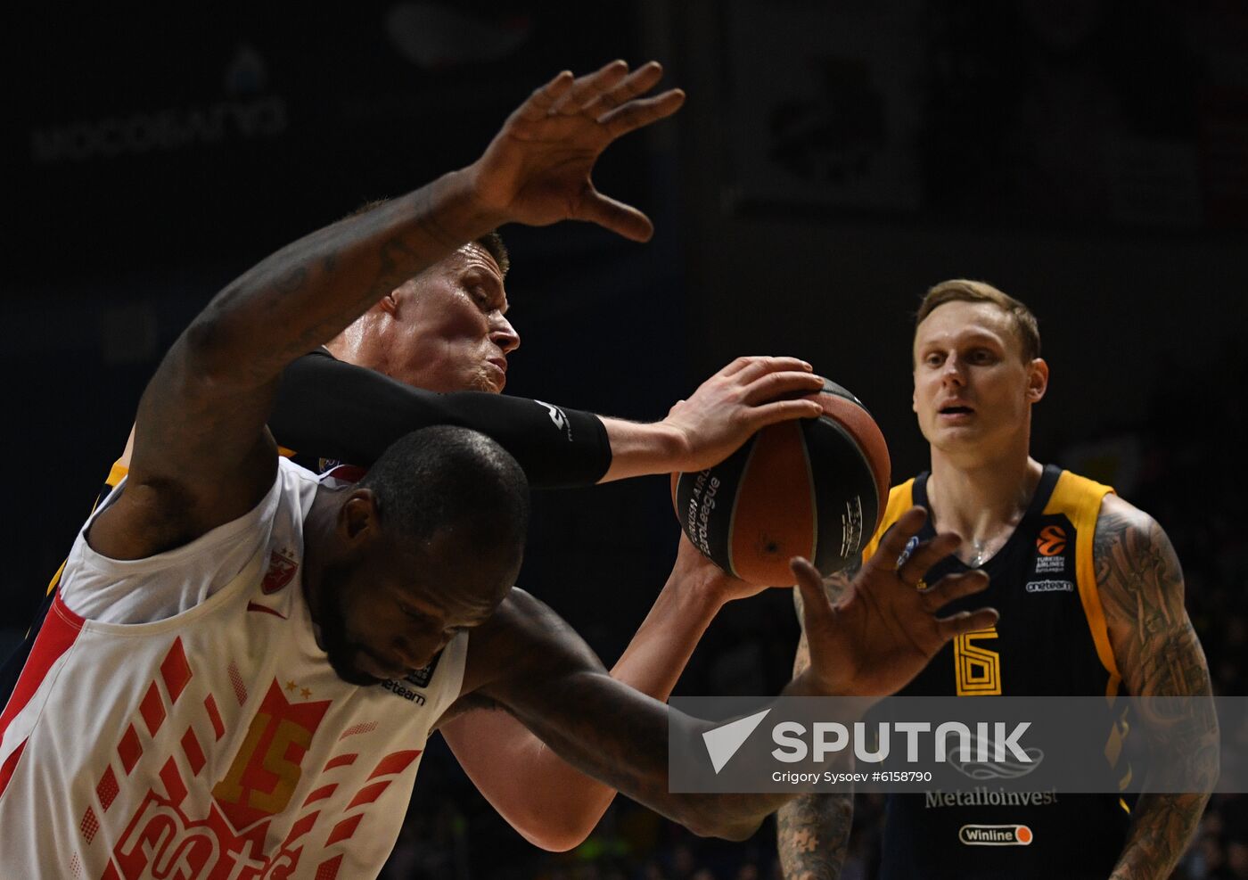 Russia Basketball Euroleague Khimki - Crvena Zvezda