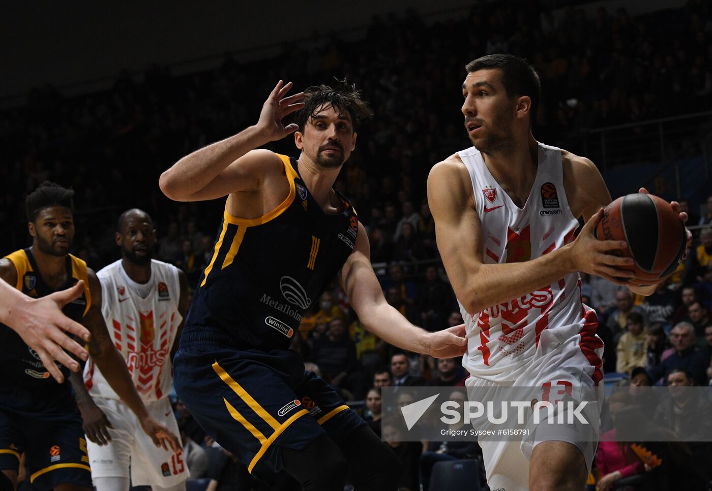 Russia Basketball Euroleague Khimki - Crvena Zvezda