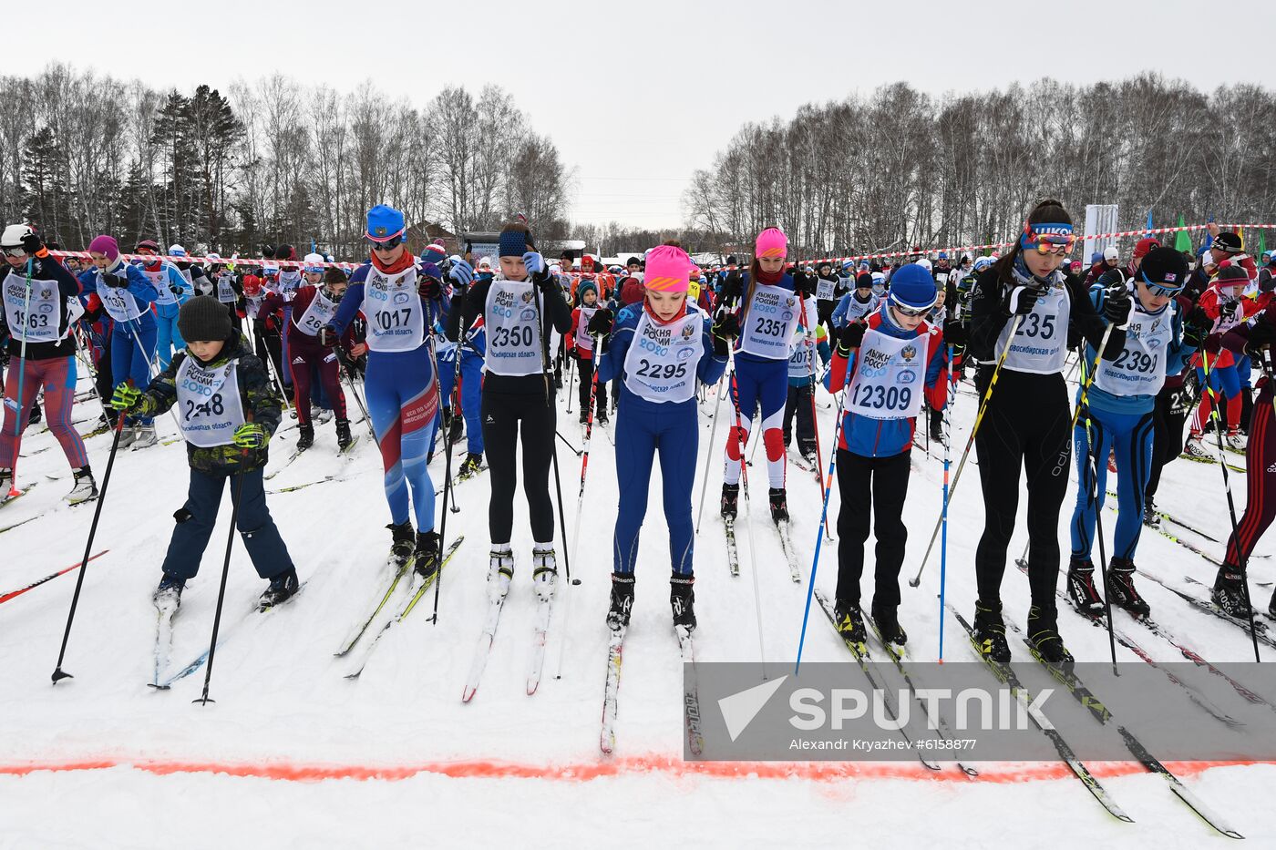 Russia Mass Ski Race