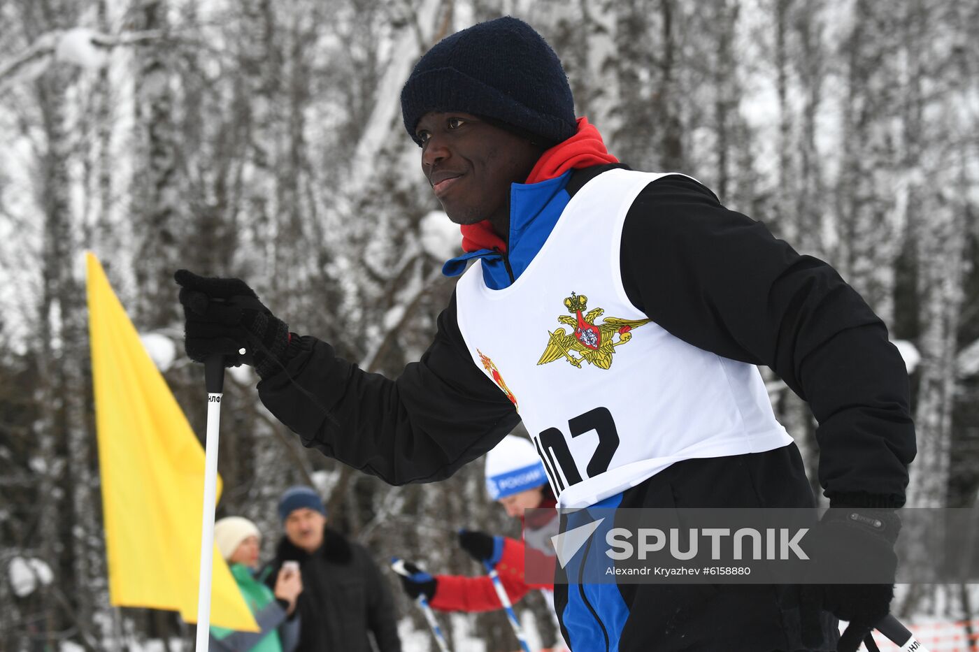 Russia Mass Ski Race