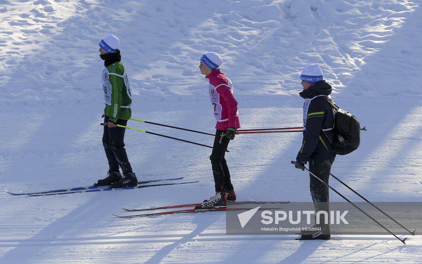 Russia Mass Ski Race