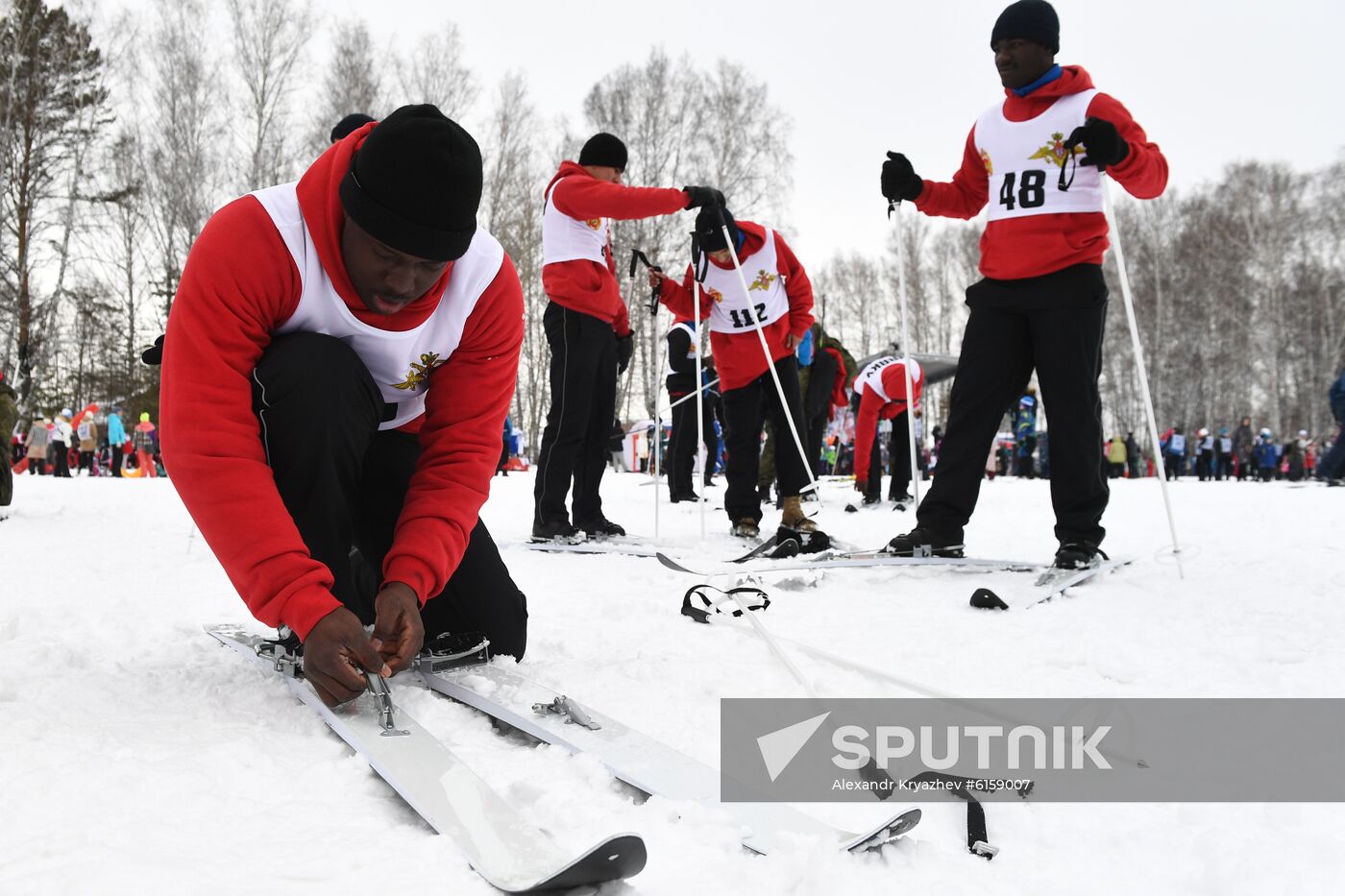 Russia Mass Ski Race