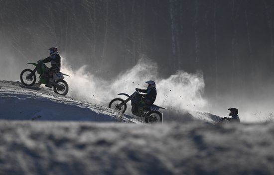 Russia Motocross Competition