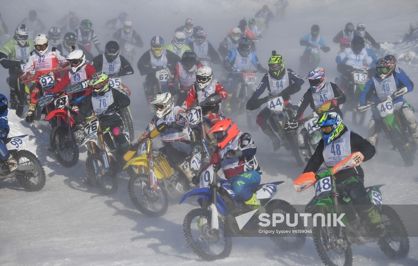 Russia Motocross Competition