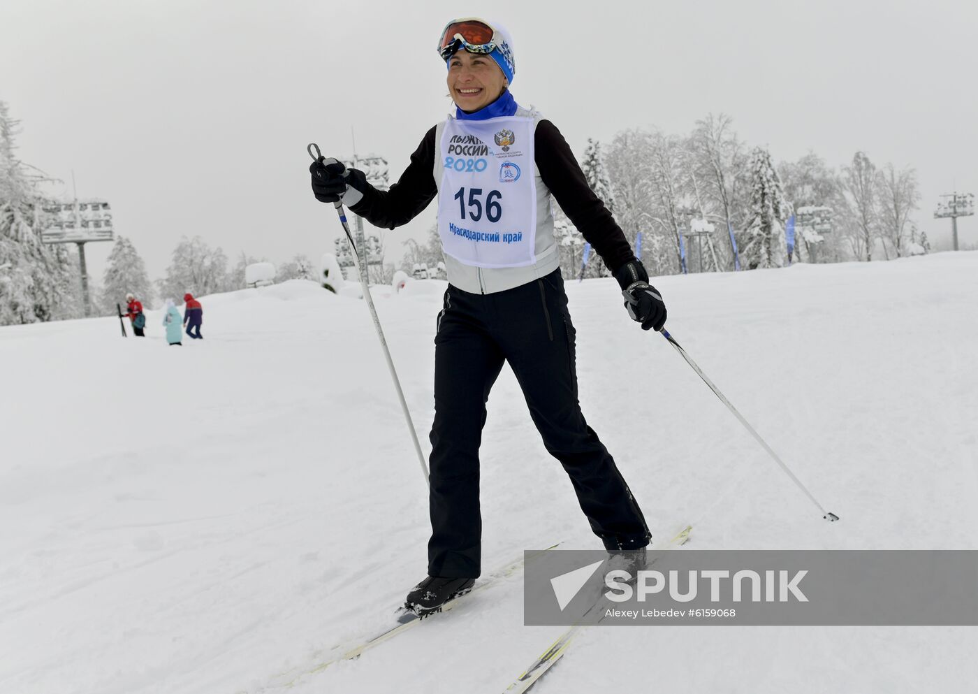 Russia Mass Ski Race