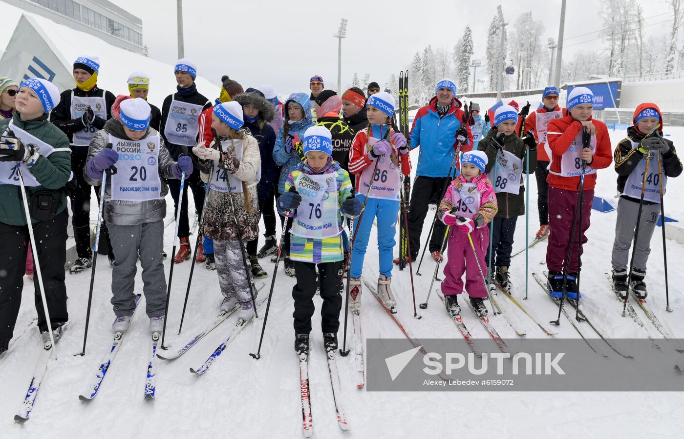 Russia Mass Ski Race