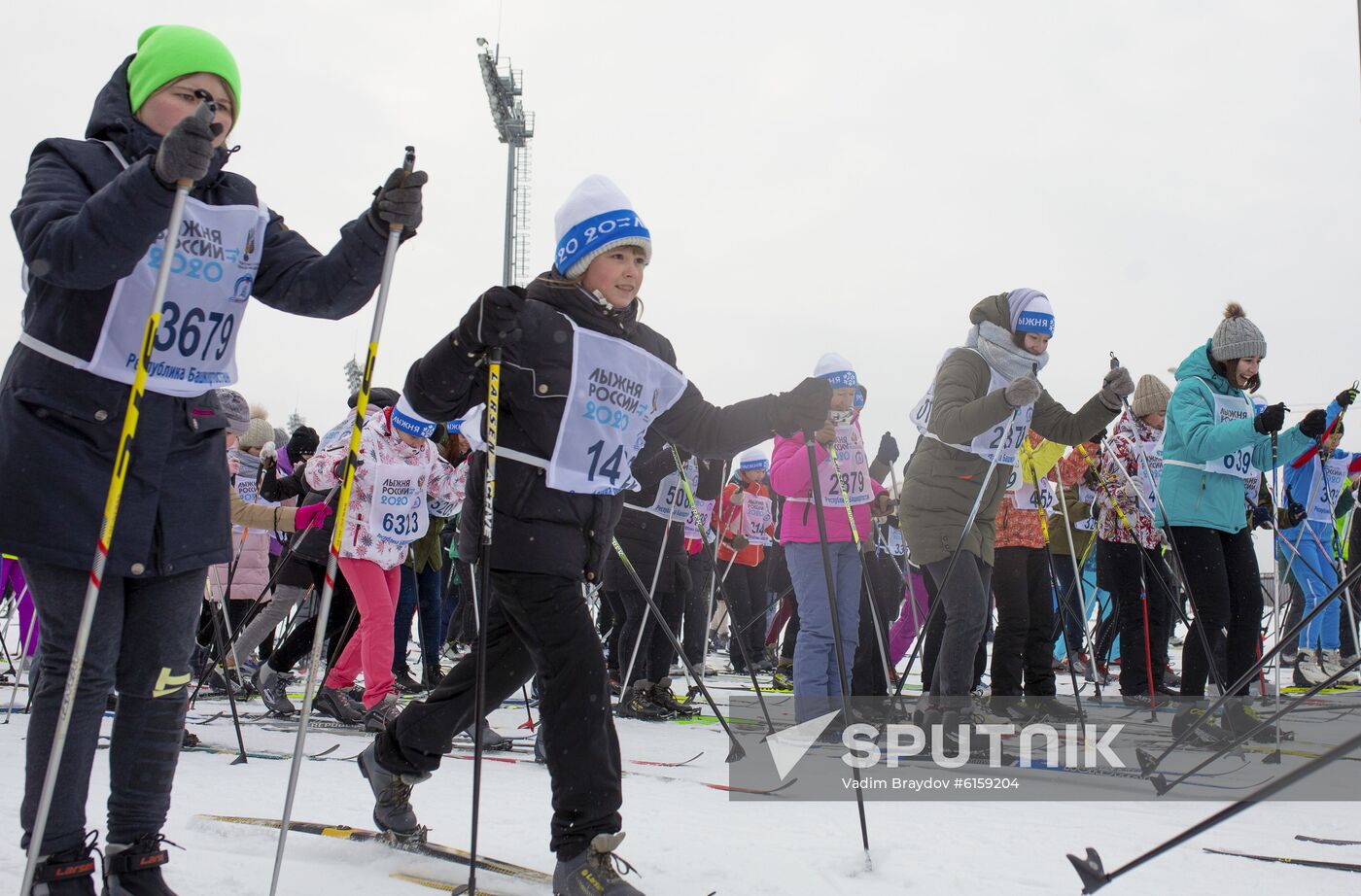 Russia Mass Ski Race