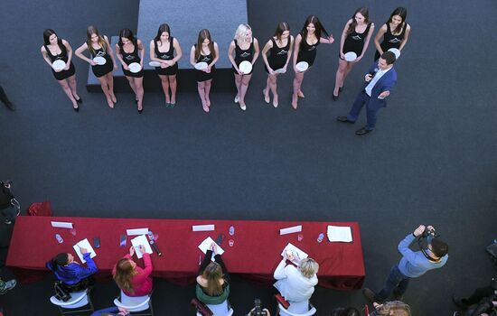 Russia Beauty Contest Casting