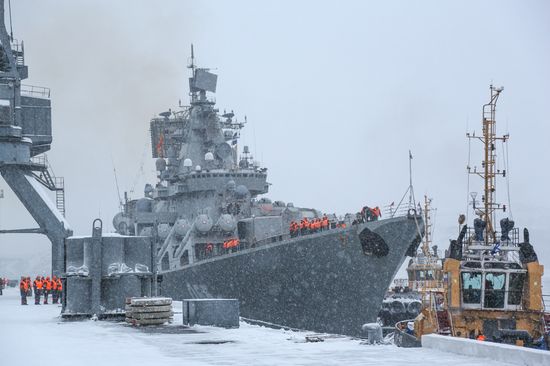Russia Marshal Ustinov Ship