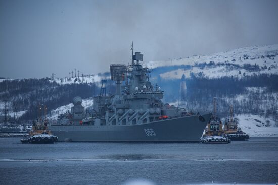 Russia Marshal Ustinov Ship