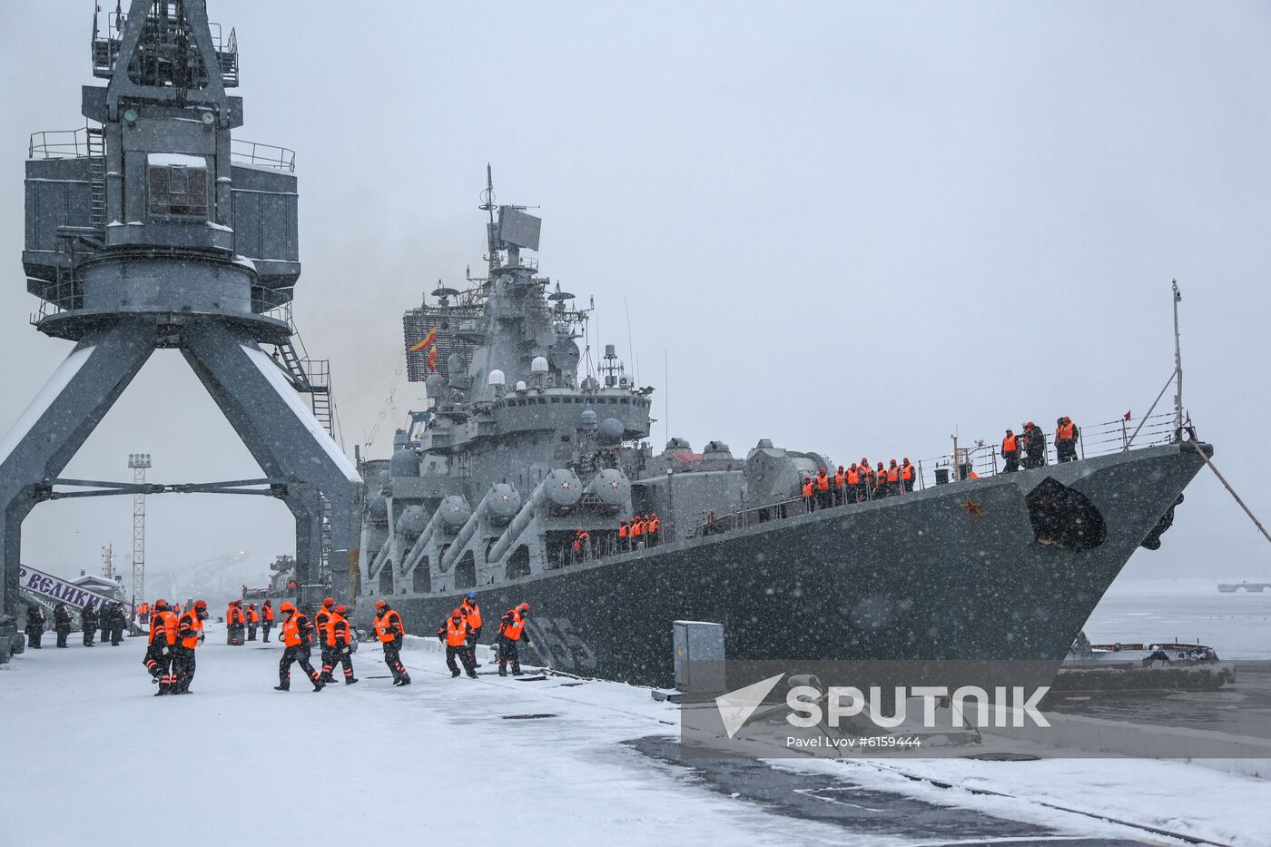 Russia Marshal Ustinov Ship