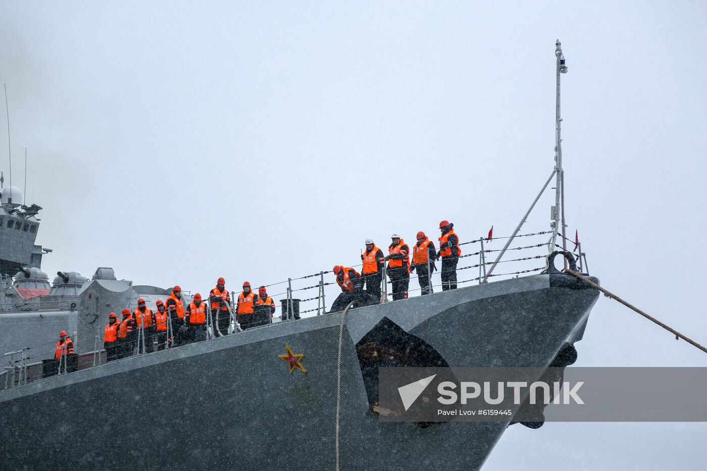 Russia Marshal Ustinov Ship
