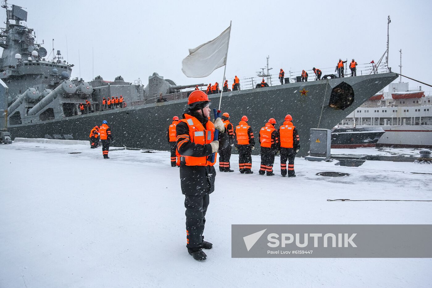 Russia Marshal Ustinov Ship