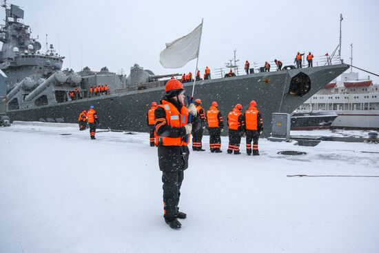 Russia Marshal Ustinov Ship