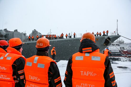 Russia Marshal Ustinov Ship