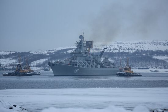 Russia Marshal Ustinov Ship
