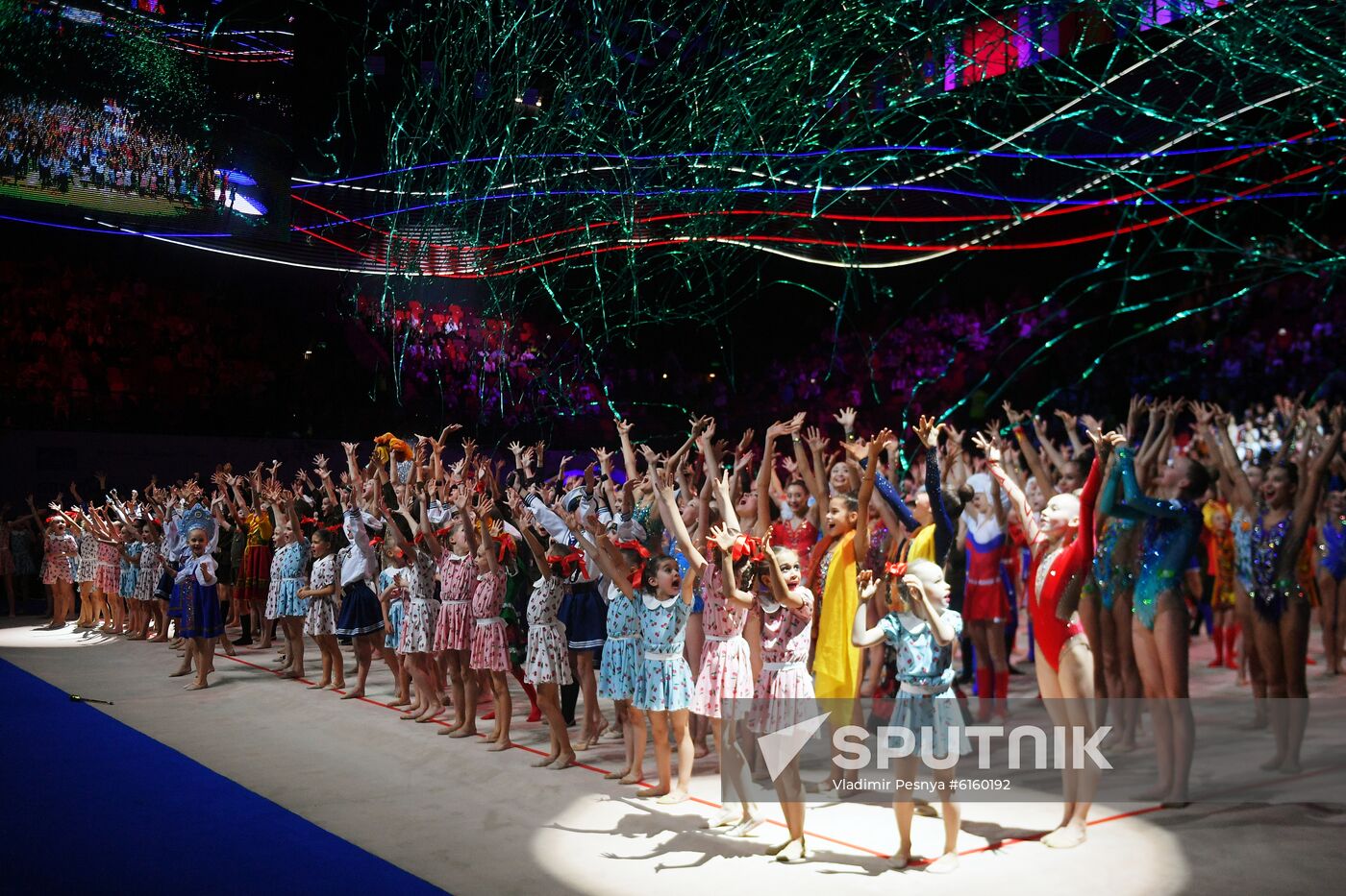 Russia Rhythmic Gymnastics Grand Prix Moscow Exhibition Gala