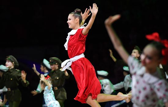 Russia Rhythmic Gymnastics Grand Prix Moscow Exhibition Gala