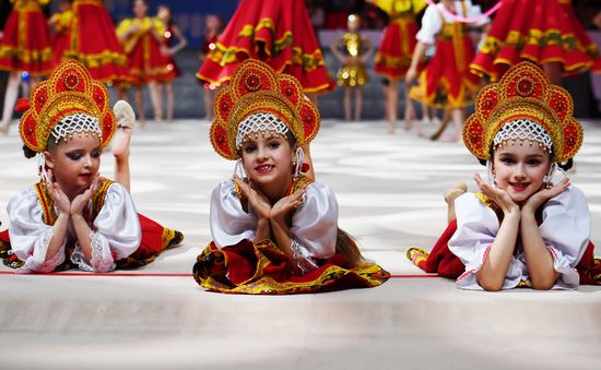 Russia Rhythmic Gymnastics Grand Prix Moscow Exhibition Gala