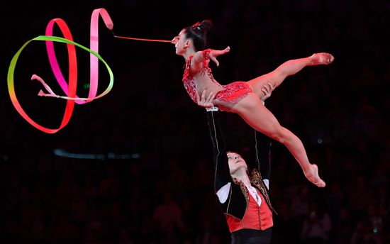 Russia Rhythmic Gymnastics Grand Prix Moscow Exhibition Gala