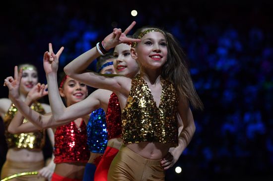 Russia Rhythmic Gymnastics Grand Prix Moscow Exhibition Gala