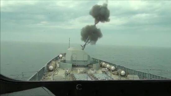 Russia New Frigate Tests