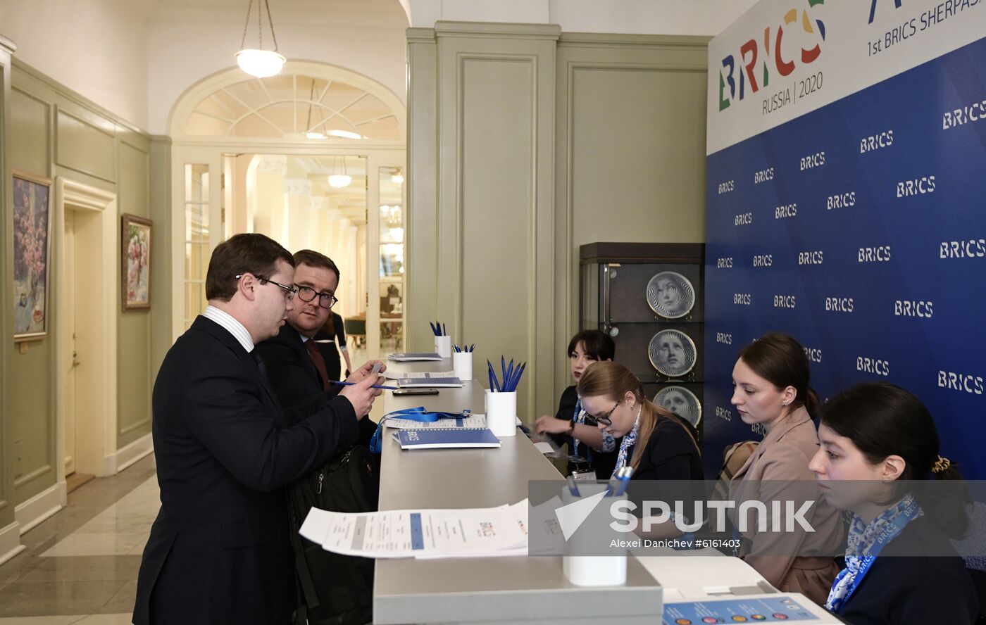1st Meeting of BRICS Sherpas/Sous-Sherpas. Day one