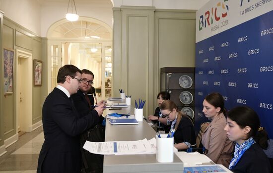 1st Meeting of BRICS Sherpas/Sous-Sherpas. Day one