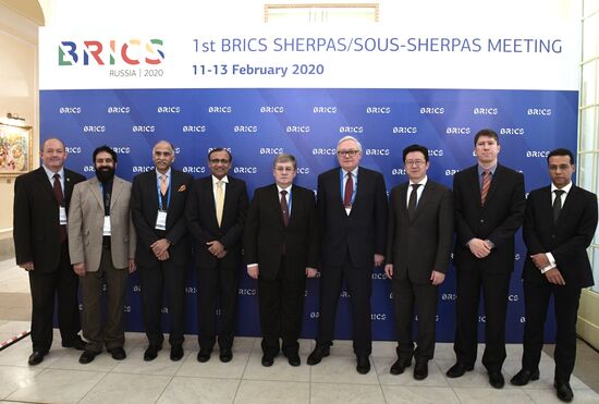 1st Meeting of BRICS Sherpas/Sous-Sherpas. Day one