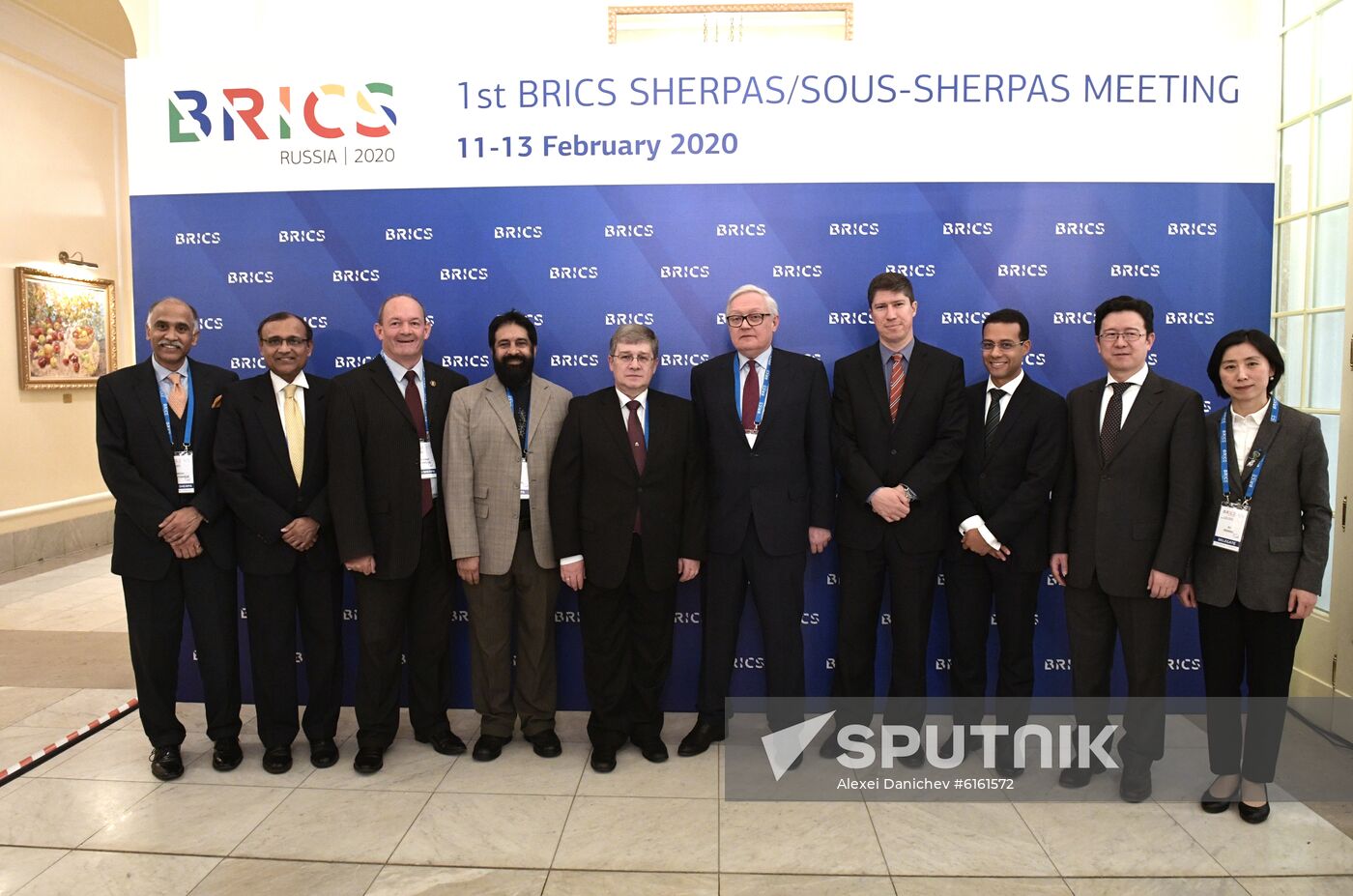 1st Meeting of BRICS Sherpas/Sous-Sherpas. Day one