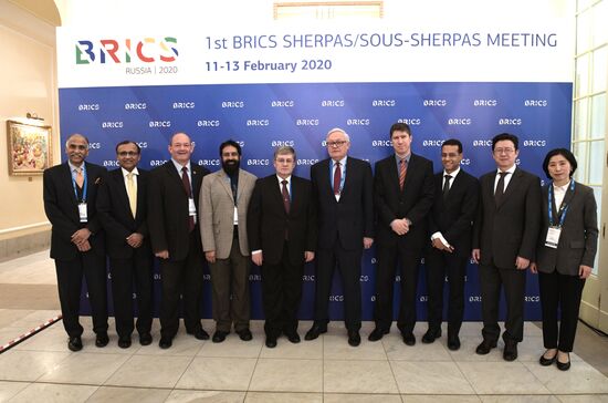 1st Meeting of BRICS Sherpas/Sous-Sherpas. Day one