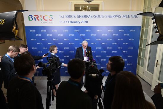 1st Meeting of BRICS Sherpas/Sous-Sherpas. Day one