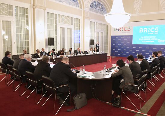 1st Meeting of BRICS Sherpas/Sous-Sherpas. Day one