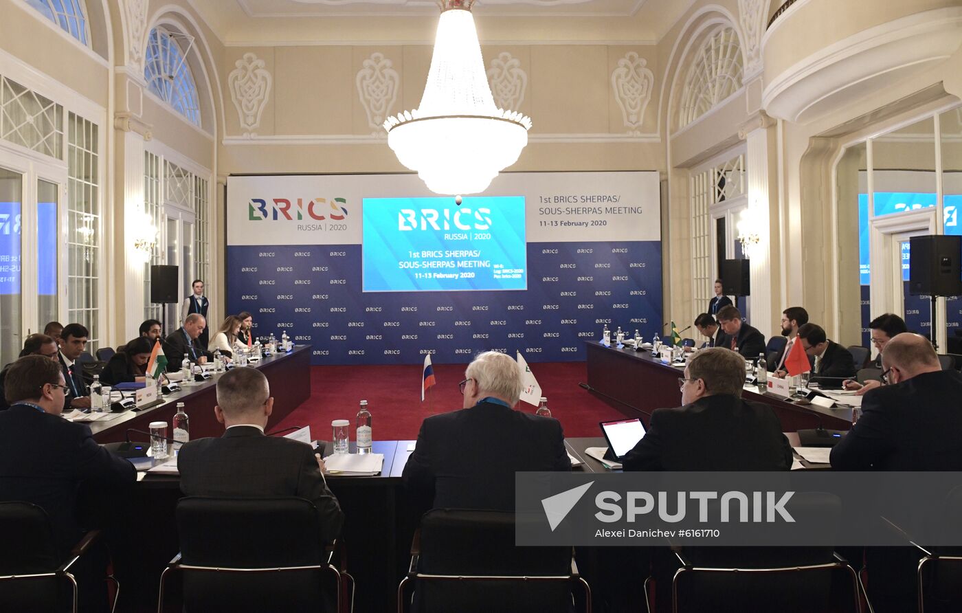 1st Meeting of BRICS Sherpas/Sous-Sherpas. Day one
