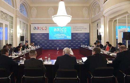 1st Meeting of BRICS Sherpas/Sous-Sherpas. Day one