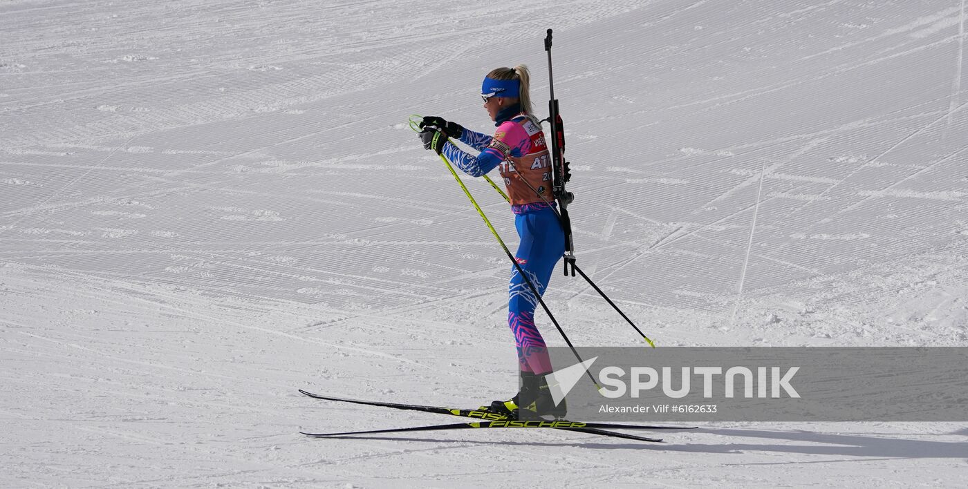 Italy Biathlon Worlds Training