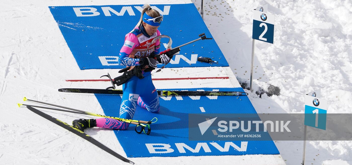 Italy Biathlon Worlds Training