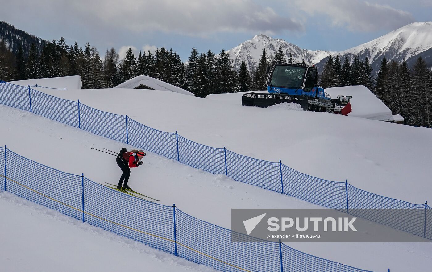 Italy Biathlon Worlds Training