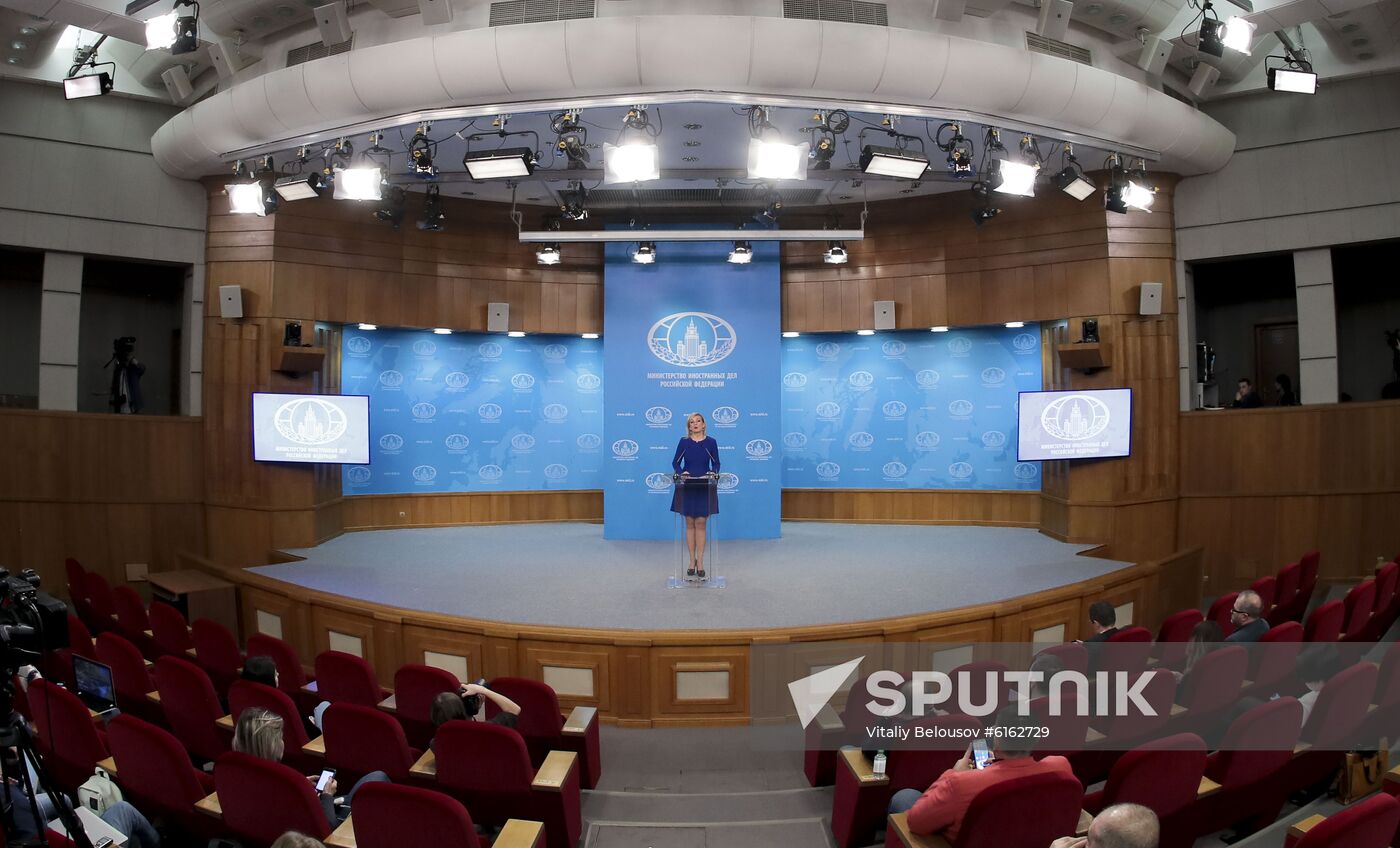 Russia Zakharova Briefing