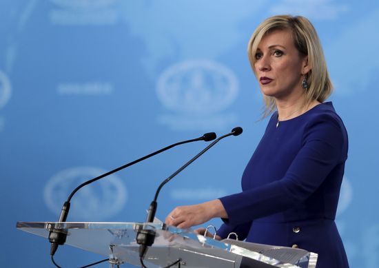Russia Zakharova Briefing