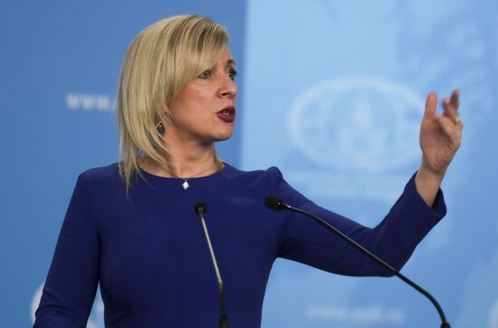 Russia Zakharova Briefing