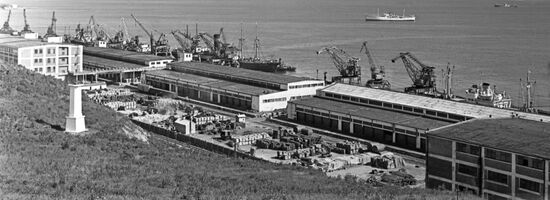 Nakhodka seaport