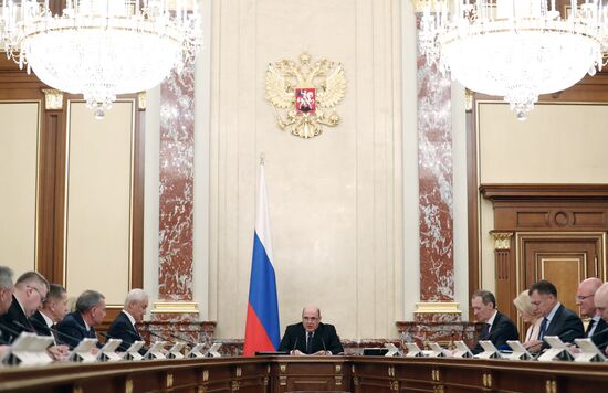 Russia Mishustin Government