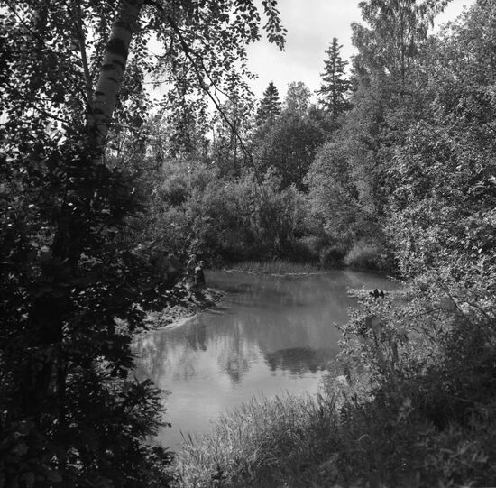 Landscape outside Moscow